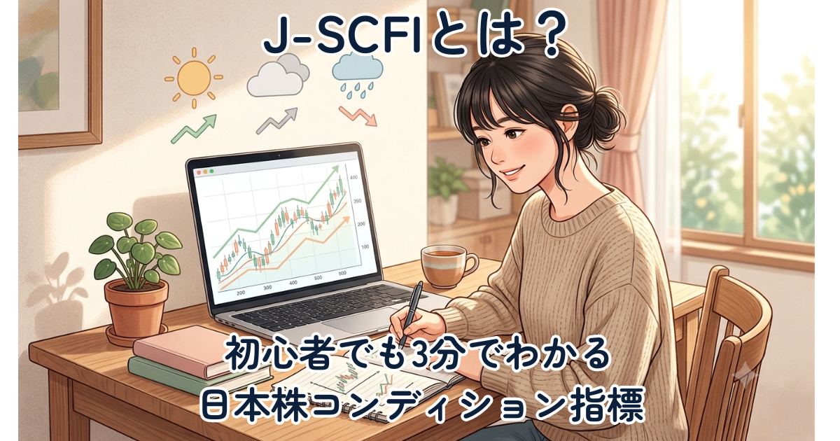 J-SCFIとは？ 独自の日本株コンディション指標を初心者向けにやさしく解説