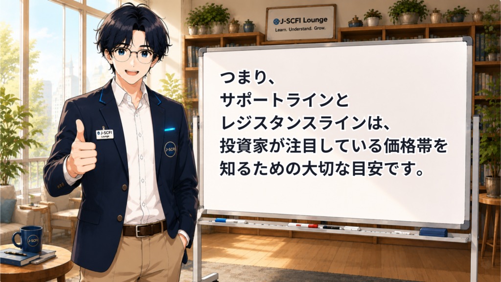 今日のポイントをまとめるJ-SCFI先輩